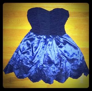 EUC Mini Dress with Embroidered Skirt